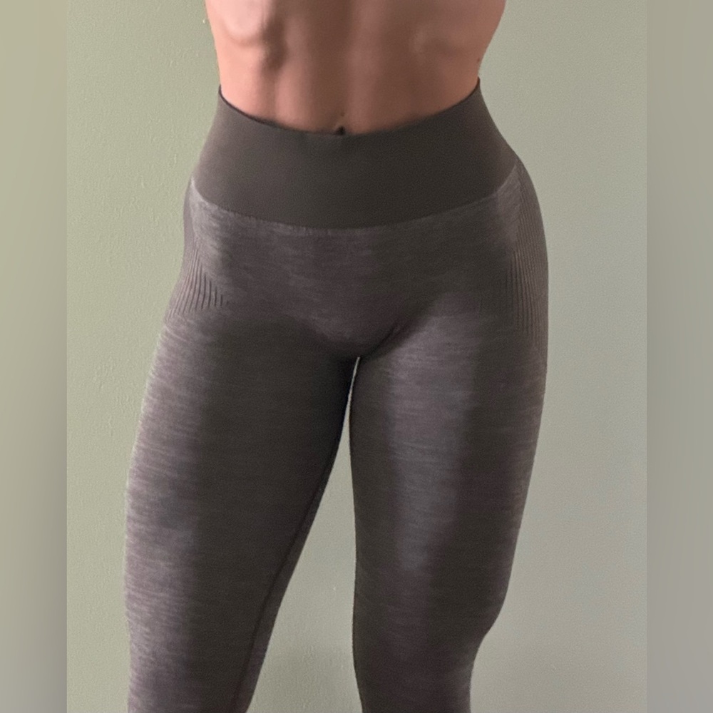 Women's green Seamless Leggings